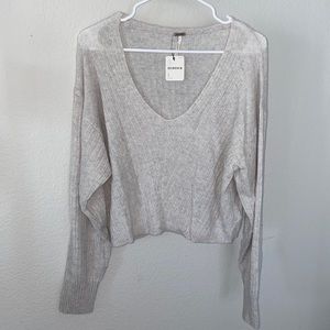 Brand new free people cashmere sweater
